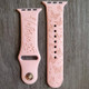 Butterfly + name Engraved Watch Band compatible for the "A" Smartwatch butterfly Inspired