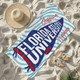 Personalized College Beach Towel,Custom Pennant Flag,Best Team Ever Gift,School Spirit Striped Towel