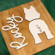 Custom Dog Leash Holder | Personalized Breed Dog Leash Holder