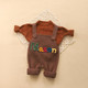 Personalized Baby Football Outfit, Baby Romper  Football, Football Fan Gift
