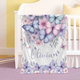 Personalized Butterfly Nursery Blanket Custom Baby Name Blanket