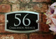 Acrylic & Aluminium House signs Door Number