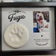 Pet Memorial Paw Print Holder Shadow Box