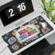 Personalized Teacher Desk Mat, Custom Teacher Composition Book Desk Mat With Name