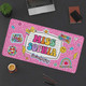 Personalized Teacher Desk Mat, Custom Teacher Composition Book Desk Mat With Name