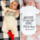 Merry Christmas Unisex Baby Outfit, Ugly Christmas Baby Outfit