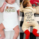 Merry Christmas Unisex Baby Outfit, Ugly Christmas Baby Outfit