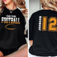 Customized Football Sweatshirt - Your Name Football Shirt