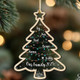 Personalized Family Tree Ornament, Family Christmas Ornaments