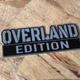 Custom EDITION Badge with Car
