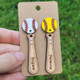 BASEBALL or SOFTBALL EARRINGS  Personalized gift