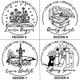 Personalized library stamp Self Inking Library Stamp