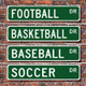 Custom Street Sign, Metal Street Sign, Personalized Street Sign