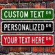Custom Street Sign, Metal Street Sign, Personalized Street Sign