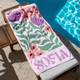 Personalized Retro Beach Towel with Name,Groovy Vibes Beach,Retro Floral Towel