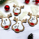Boho Retro Reindeer Christmas Ornament Stocking Hanger