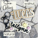 Customized Name Tags, Kids School Bags, Lunch Boxes, Backpacks, Wooden Keychains