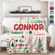 Personalized Christmas Blanket | Custom Name Throw Blanket