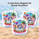 Personalized Cruise Squad Magnet 2026 Custom Cruise Door Keepsake Group Travel Souvenir Gift