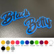 Custom Cursive Font Car Emblem - Custom Colors-Custom Size