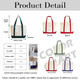 Personalized Teacher Tote Bag, Embroidered School Icons Canvas Bag