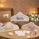 Wedding Hanger Cover, Custom Name Bridal Garment Hanger Sleeve