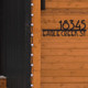 Large House Number Address Sign, Address plaque, Metal Address Sign