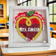 Custom Teacher Pencil Apple Shadow Box|School Office Sign