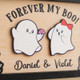 PERSONALIZED Forever My Boo sign, Halloween Decor, Cottagecore decor