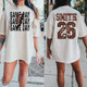 Personalized Football Mom Shirt, Custom Game Day Mom Football Tee