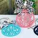 Car charm rear view mirror | Cheetah car mirror charm