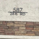 Modern Metal House Numbers With Street Name