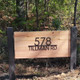 Modern Metal House Numbers With Street Name