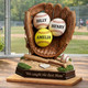 Personalized Baseball Mom Gift, We Caught The Best Mom Sign, Custom Softball