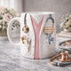 Personalized Nurse Mug Gift, Custom Name Nurse Coffee Cup, Stethoscope Medical Design