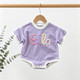 Personalized Baby Shirt with Name, Custom Baby Bubble Romper, Newborn Short Sleeve Outfit