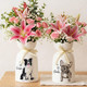 Personalized Pet Watercolor Ceramic Flower Vase, Custom Photo Pet Flower Vase