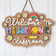 Personalized Teacher Gift, 3D Teacher Door Hanger, Classroom Welcome Sign