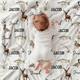personalized fisherman baby blanket for boys hunting theme baby shower gift