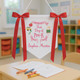 Personalized First Day of School Pennant, Embroidered Canvas Flag