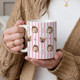 Custom Baby Photo Retro Mug, Best Dad Ever Personalized Father's Day Gift