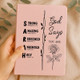 Personalized Christian Name Journal With Bible Verses, Custom Scripture Gift for Women