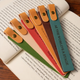 Personalized Leather Bookmark: Custom Engraved Full-Grain Italian Leather
