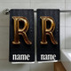2pcs Customizable Text Towel, Name Custom Towel