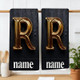 2pcs Customizable Text Towel, Name Custom Towel