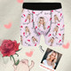 Custom Photo Print Boxer Briefs, High-Elastic Polyester