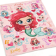 Personalized Mermaid Cartoon Blanket with Custom Name