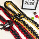 Custom Braided Ribbon Lei, Personalized Graduation Gift Class of 2026