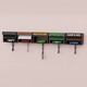 Mini Garage Key Holder: Toy Car Display with Hidden Compartment
