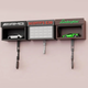 Mini Garage Key Holder: Toy Car Display with Hidden Compartment